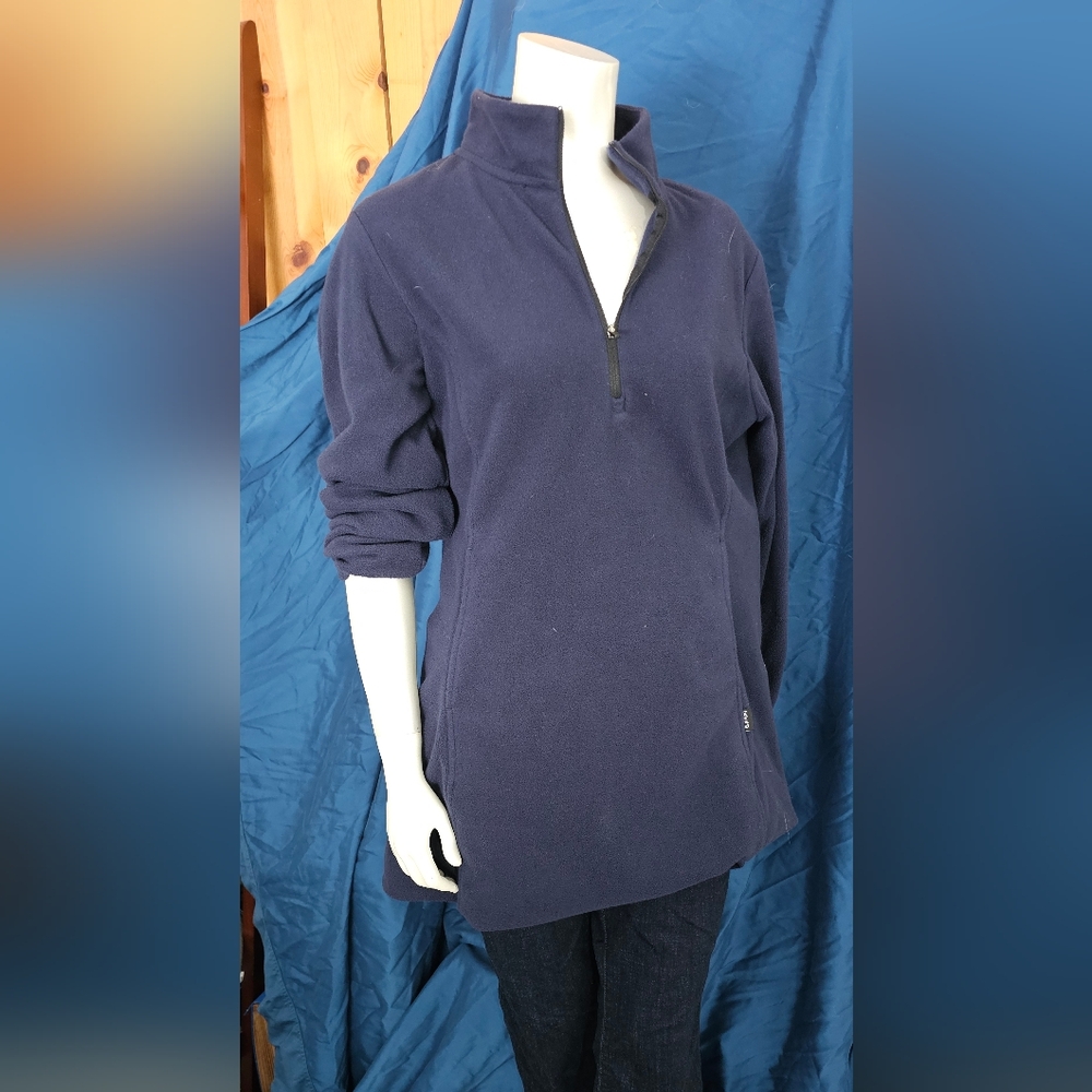 Navy Fleece Dress